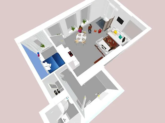 Streetview - Premium Flat At The Belvedere Апартаменты Вена